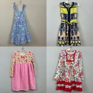 Girls Size 6 & 7 Lot of Dresses